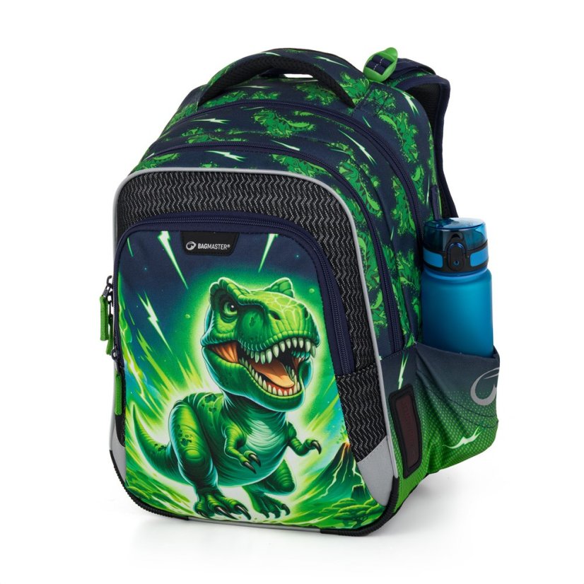 Bagmaster Školní batoh LUMI 25 C dinosarus