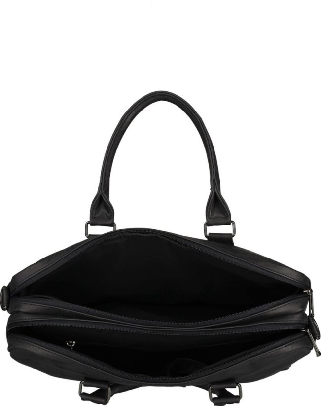 Aktovka Enrico Benetti Rotterdam laptop bag 15 inch 66691-001 černá