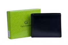 Giglio leather Pánská kožená peněženka GF-013 černá