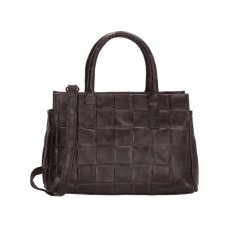 Charm London kožená kabelka Elisa L587-2796 tmavě hnědá