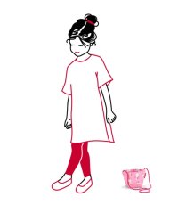 Dětská kabelka minibag kids abc friends pink IV3066