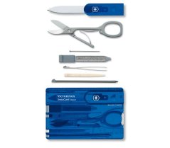 SwissCard Victorinox Classic, transparentní modrá 0.7122.T2