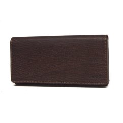 Dámská hnědá kožená peněženka V-102/W hnědá