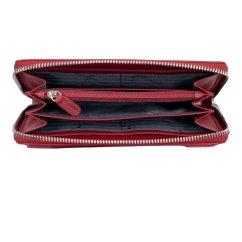 Braun Büffel dámská kožená zipová peněženka 90480-510-080 červená
