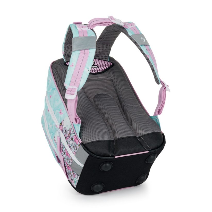 Bagmaster ALFA 25 A velký školní set pro prvňáčky – víla (batoh + penál + sáček + lahev + box)