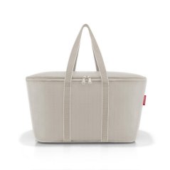 Chladící nákupní košík Reisenthel Coolerbag herringbone sand UH6049