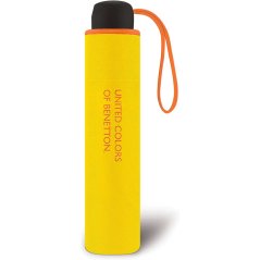 Benetton Deštník skládací Super Mini golden ceream 56295 žlutý