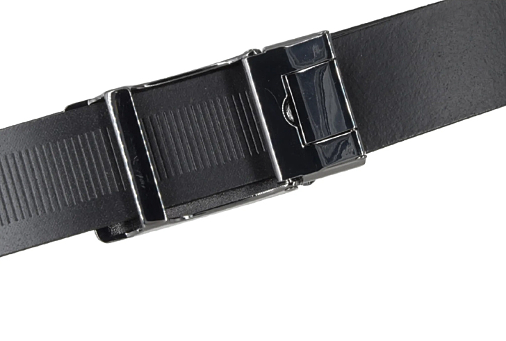 Kožený černý pásek Mustang AUTOMAT MG2065L14-0790 černý