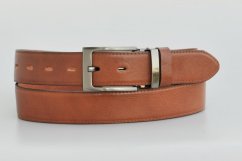 Penny Belts Pánský kožený pásek  35-020-22-48 hnědý