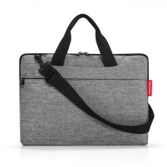 Elegantní taška na notebook 15,6" Reisenthel Netbookbag twist silver MA7052