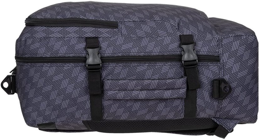 Batoh do letadla Bestway Cabin Pro Print 40 l blue/grey 40252-0129