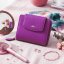 Braun Büffel Dámská peněženka z hladké kůže s RFID ochranou – střední velikost 41353-294-084 Purple Plum