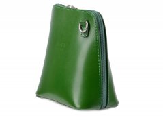 Giglio leather malá dámská kožená kabelka 133 zelená