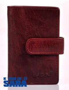 Lagen pouzdro na doklady 1481/T wine red