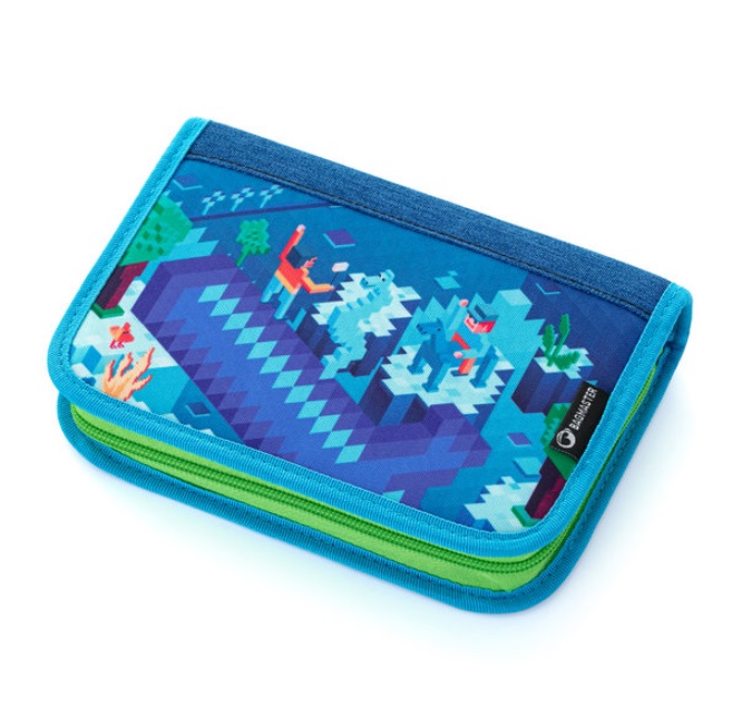 Bagmaster velký set ALFA 21 B (batoh + penál + sáček box na svačinu Lunch Box 013 B a lahev BOTTLE 20 B)