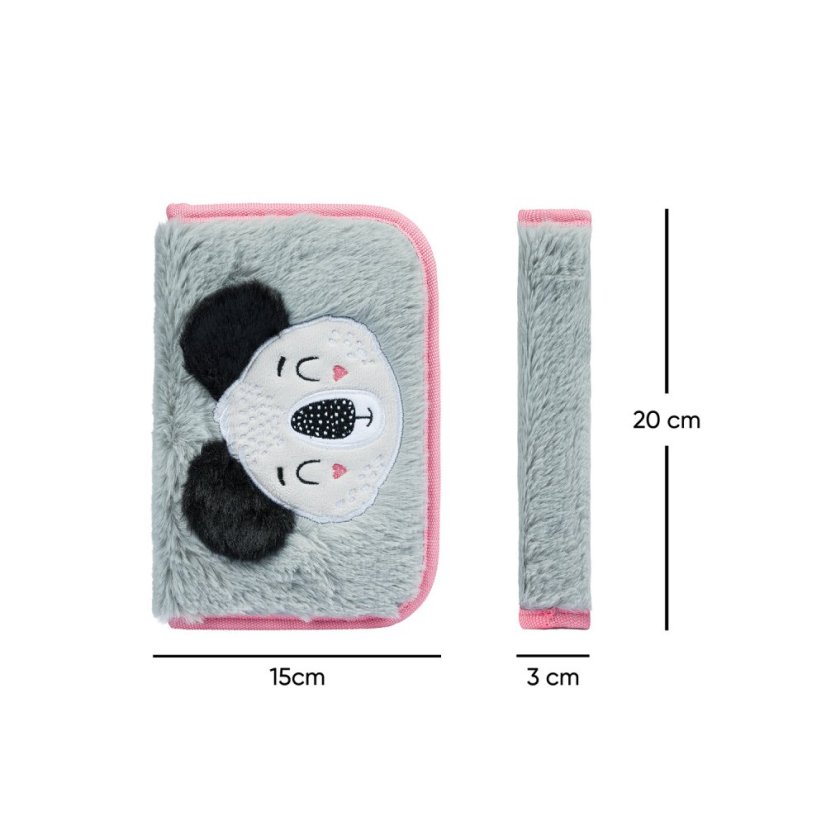 Školní penál klasik dvě chlopně Baby Koala 	A-32881