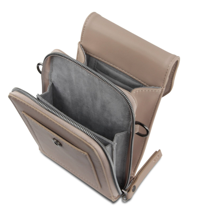 Bugatti Almata Mobile Purse Bag – elegantní dámská crossbody taška na smartphone 49665354 béžová