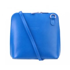 Giglio leather Malá dámská kožená kabelka 133 modrá