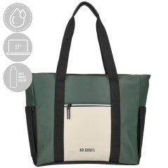 Shopper taška Enrico Benetti Bergen 56008-670 béžovo-zelená