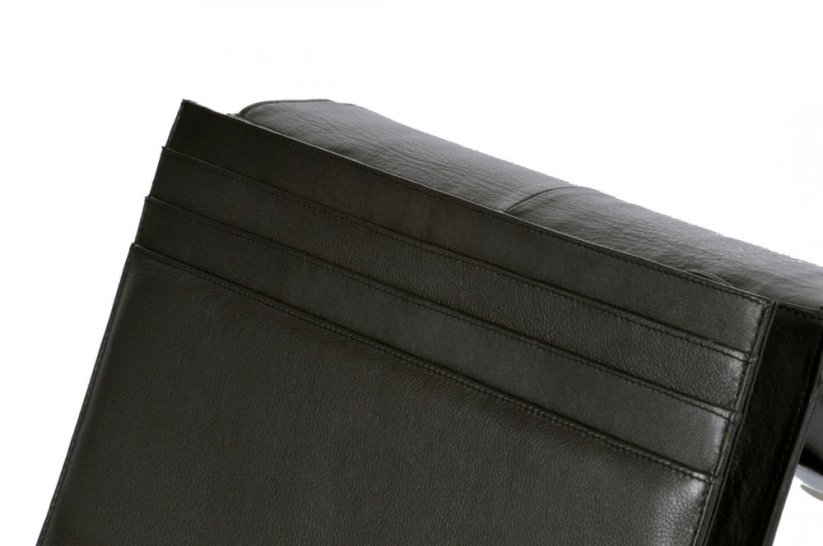 Arwel Pánská kožená úzká aktovka 6003 černá Carson