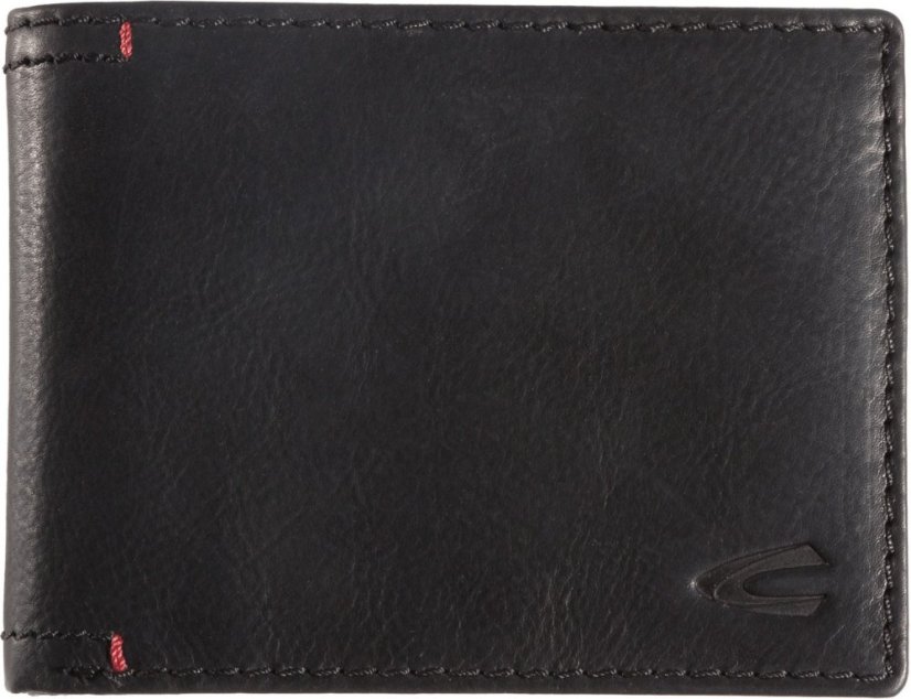 Camel Active Salamanca Horizontal Wallet Kožená větší černá peněženka 181-703-60 černá