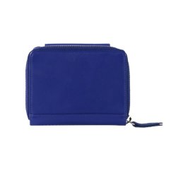 Joy Dámská peněženka z hladké kůže s RFID ochranou – střední velikost 41353-294-046 indigo violet modrá