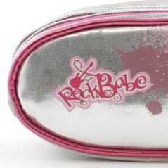 Dívčí školní penál elipse Rock Babe Silver 025822