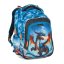 Bagmaster Malý školní set LUMI 26 D batoh, sáček a penál - drak, lehký ergonomický set pro prvňáčky