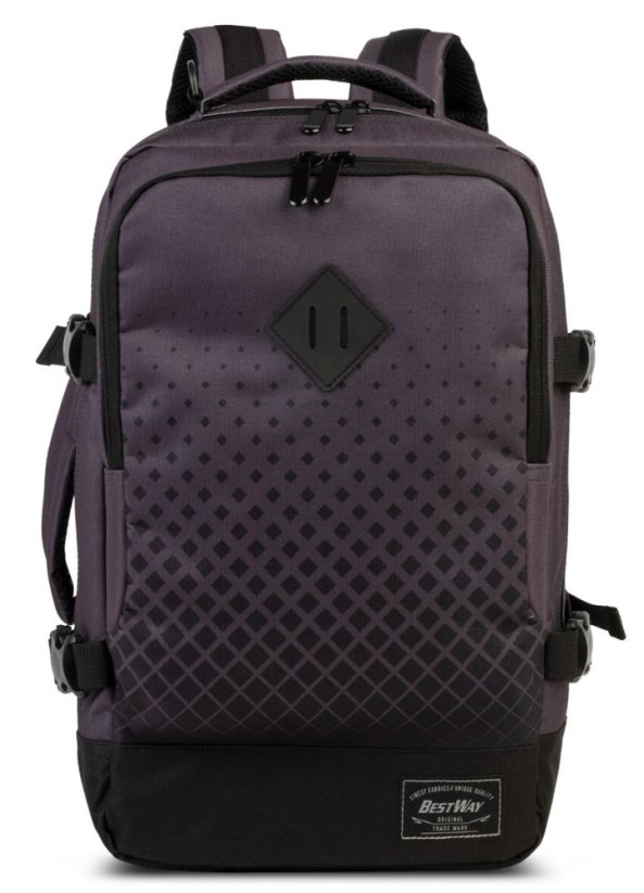 Bestway kabinové zavazadlo, batoh do letadla cabin pro Small 40290-1701 tmavě šedý/černý