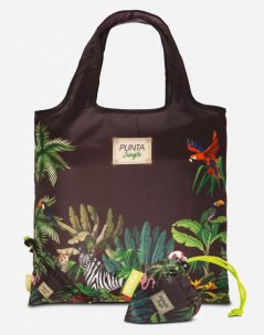Skládací malá nákupní taška Punta Jungle 10469-0100 černá