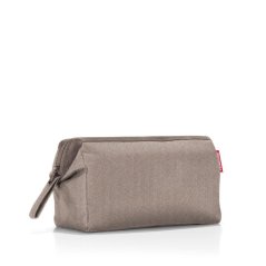 Dámská taštička na kosmetiku Reisenthel Travelcosmetic Herringbone Mokka WC6054