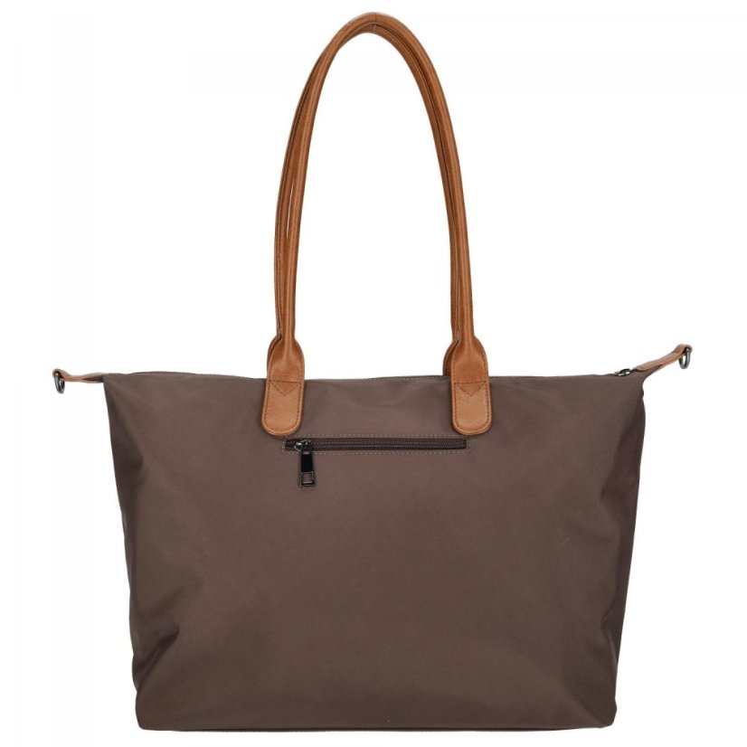 Enrico Benetti Claire Shopper - Stylová velká hnědá kabelka 25001-006