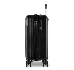 Worlpack cestovní kufr Bergen 55x35x22 cm – odolné kabinové zavazadlo 10502-001-BLACK