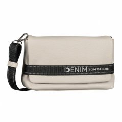 Tom Tailor Denim Marlow Flap Bag M šedá – dámská crossbody kabelka
