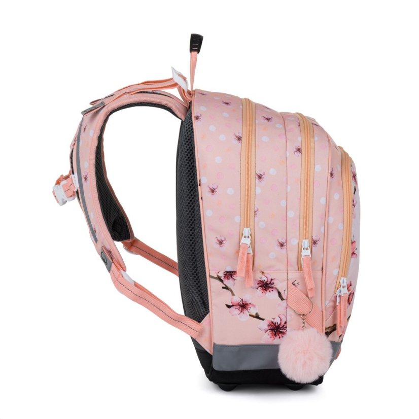 Bagmaster, Dívčí školní batoh do první třídy Veverka Alfa 26 A