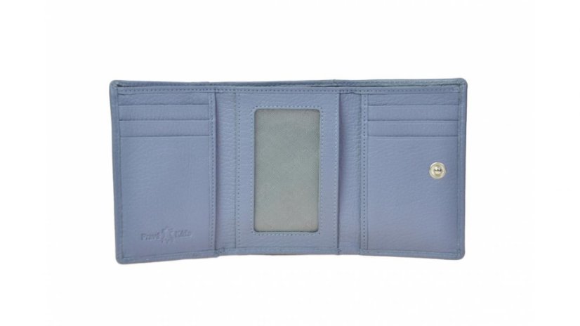 Dámská kožená malá peněženka SEGALI 7106 B lavender