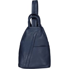 Estelle Dámský kožený batoh ET-0139 tmavě modrý