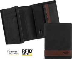 Pánská kožená peněženka 274-705-60 černá RFID save