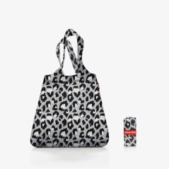 Reisenthel Mini Maxi Shopper Leo nero – skládací nákupní taška AT7080