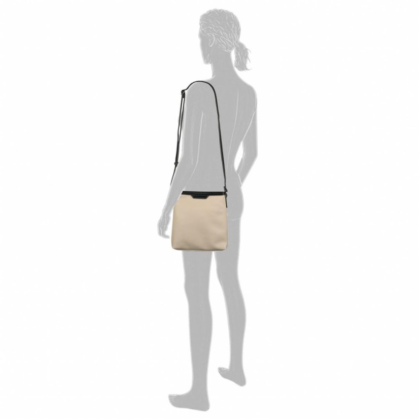 Dámská crossbody kabelka Tom Tailor Leora S – béžová elegantní klasika  11376