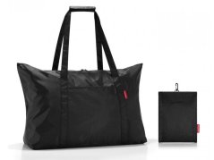 Reisenthel Mini Maxi Travelbag Black – skládací cestovní taška 30 l AG7003