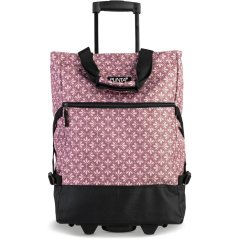 Fabrizio Nákupní taška na kolečkách 10008-5757 Punta Wheel starorůžová