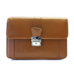 Arwel Pánská kožená etue 611-2415A-05 světle hnědá cognac