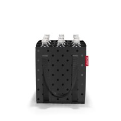Nákupní taška na lahve Reisenthel Bottlebag Glossy dots black ZJ7075