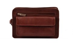 Pánská kožená etue 611-1080-40 hnědá