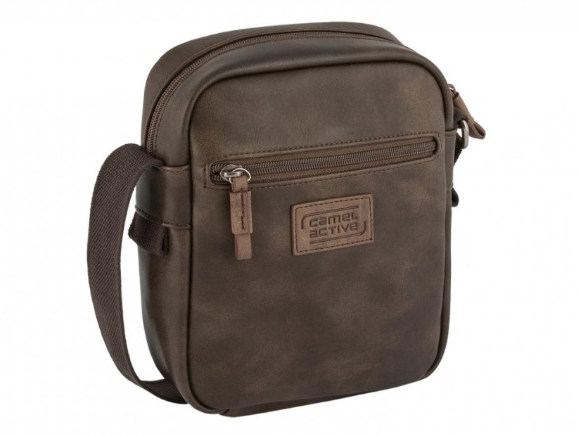 Camel Active taška přes rameno LAOS CROSS BAG S 1046 tmavě hnědá