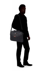 American Tourister AT WORK LAPTOP BAG 13.3"-14.1" Black/Orange