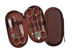 DUP Manikura kožená, nůžky Solingen 230401-429 Táňa