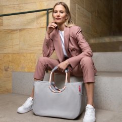Reisenthel Loopshopper L Frame Twist sky rose OR1036 městská taška