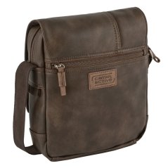 Taška přes rameno LAOS FLAP BAG S 001048 tmavě hnědá